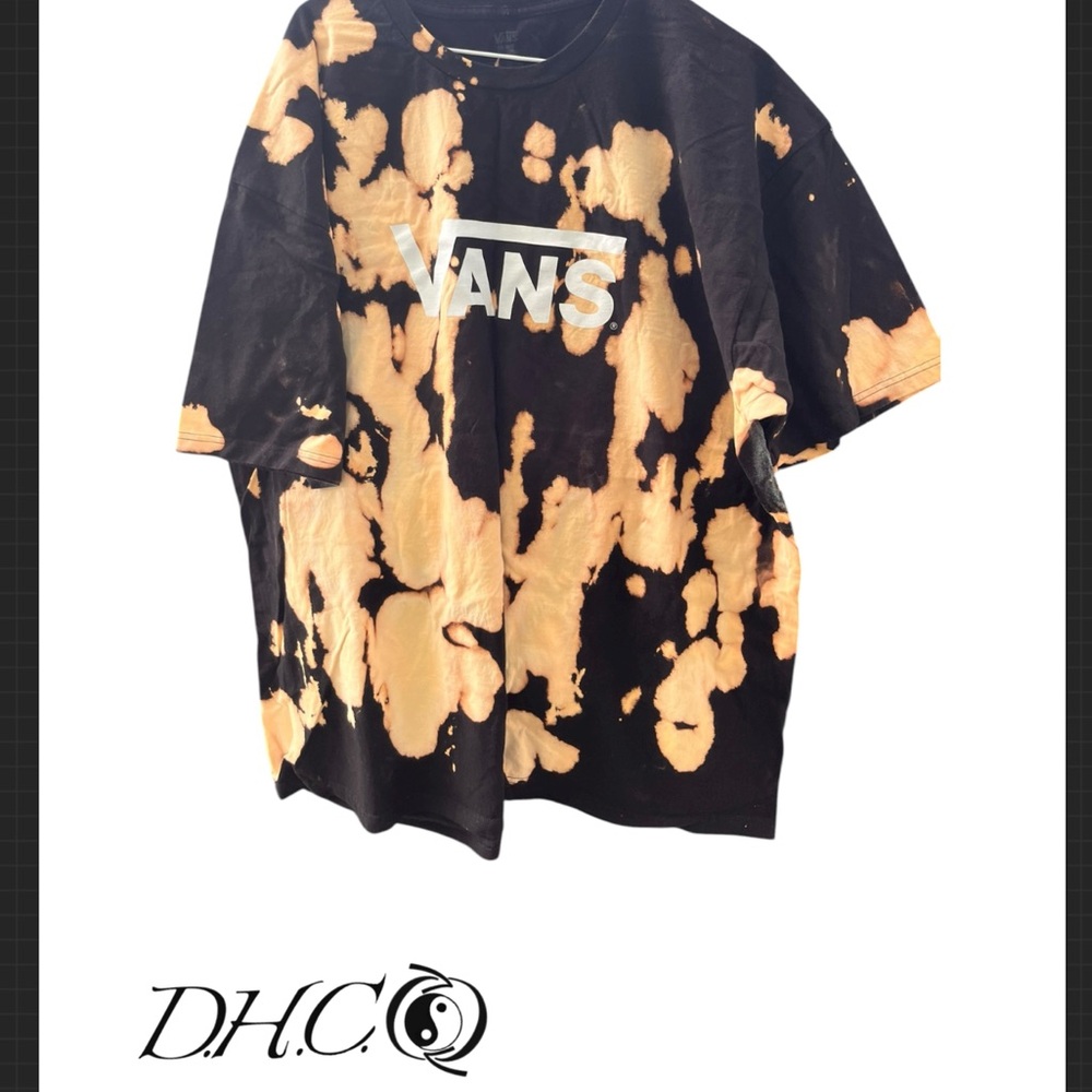 Vans Black and Tan Splatter T-Shirt